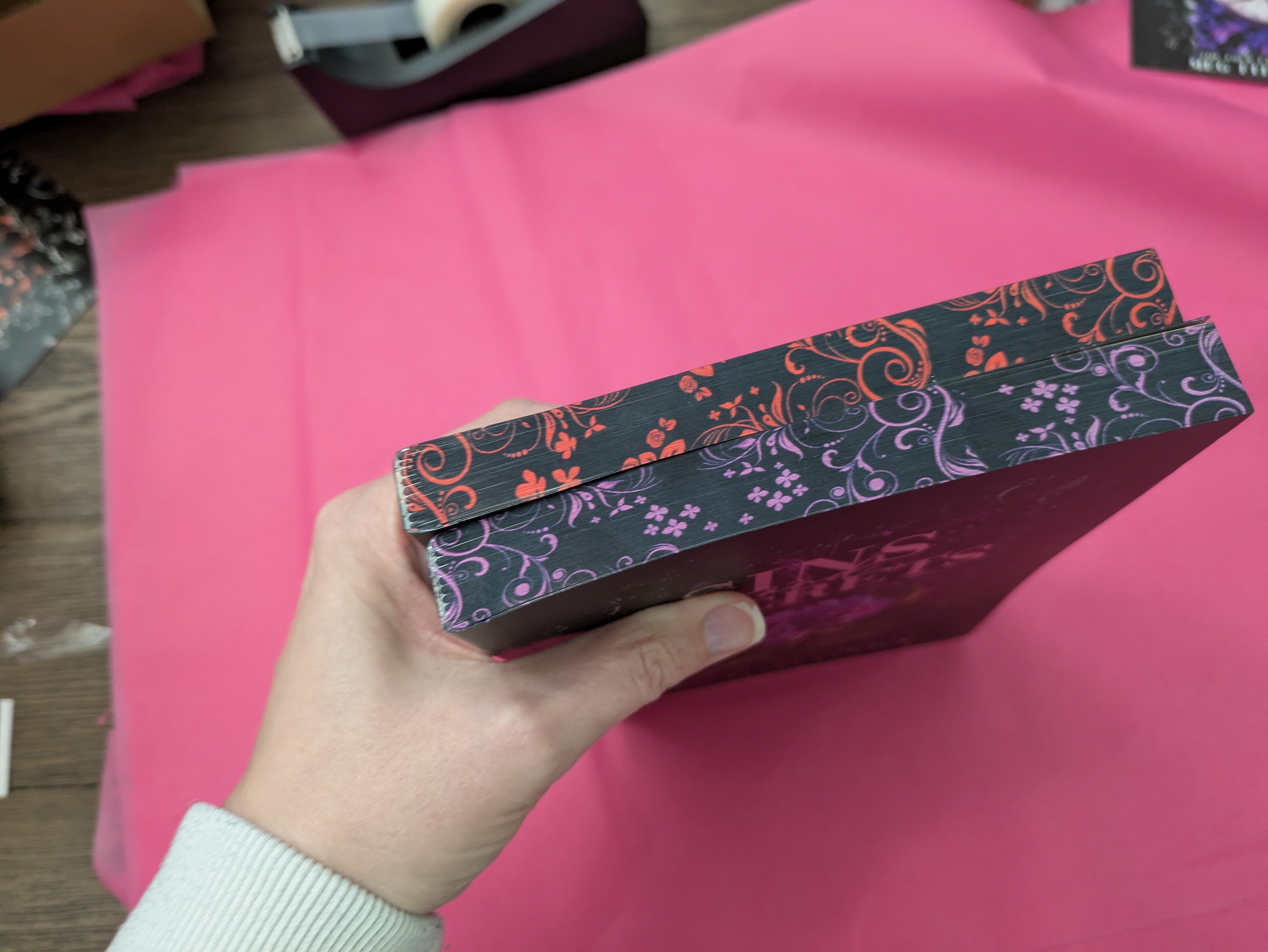 Sins and Secrets Paperback - Foil Edges and Edges