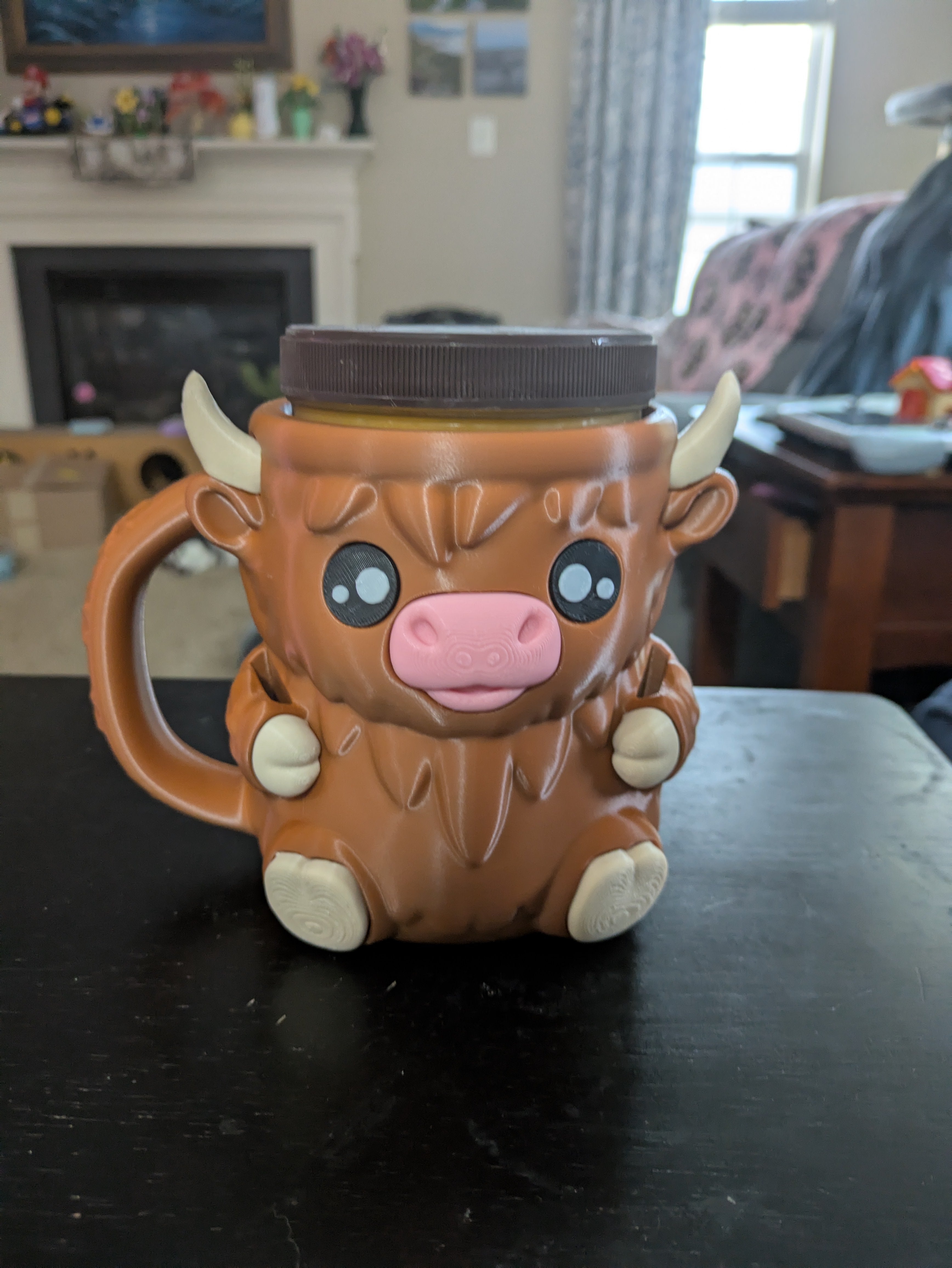 Cow Ice cream Pint Holders