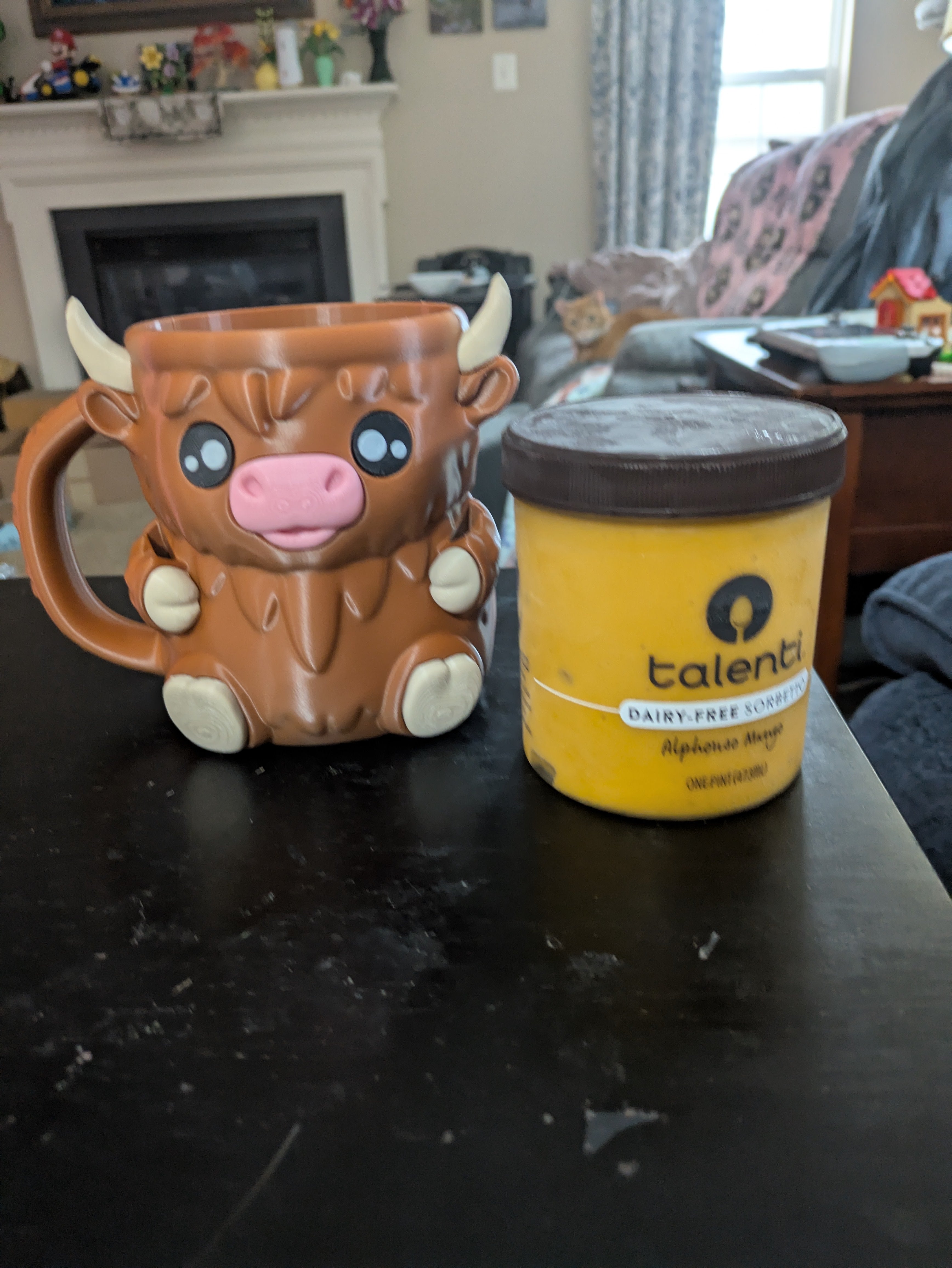 Cow Ice cream Pint Holders